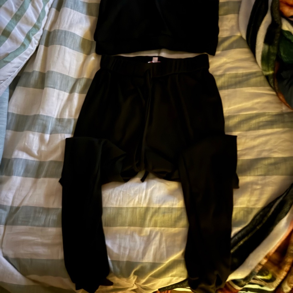 Black Two-Piece Set